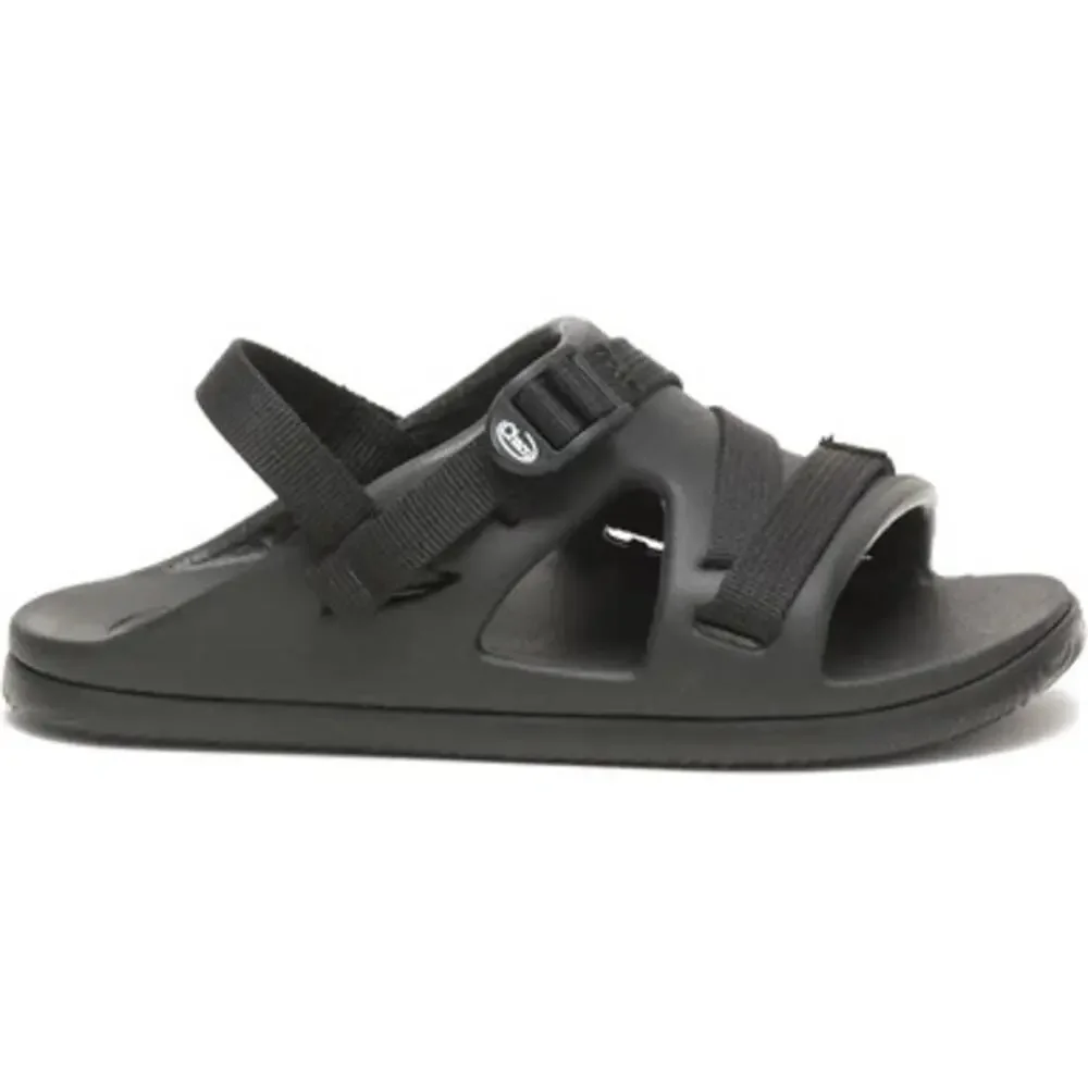 Chaco Chillos Slide Slip-On LUVSEAT Arch Cinch Buckle Jacquard Webbing Black 6